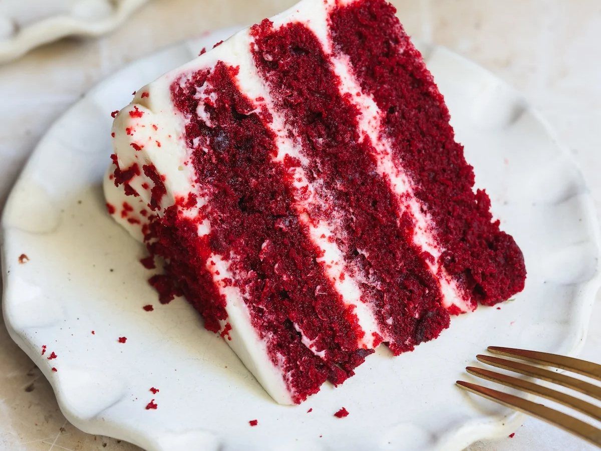 Red Velvet Cake with Cream Cheese Frosting